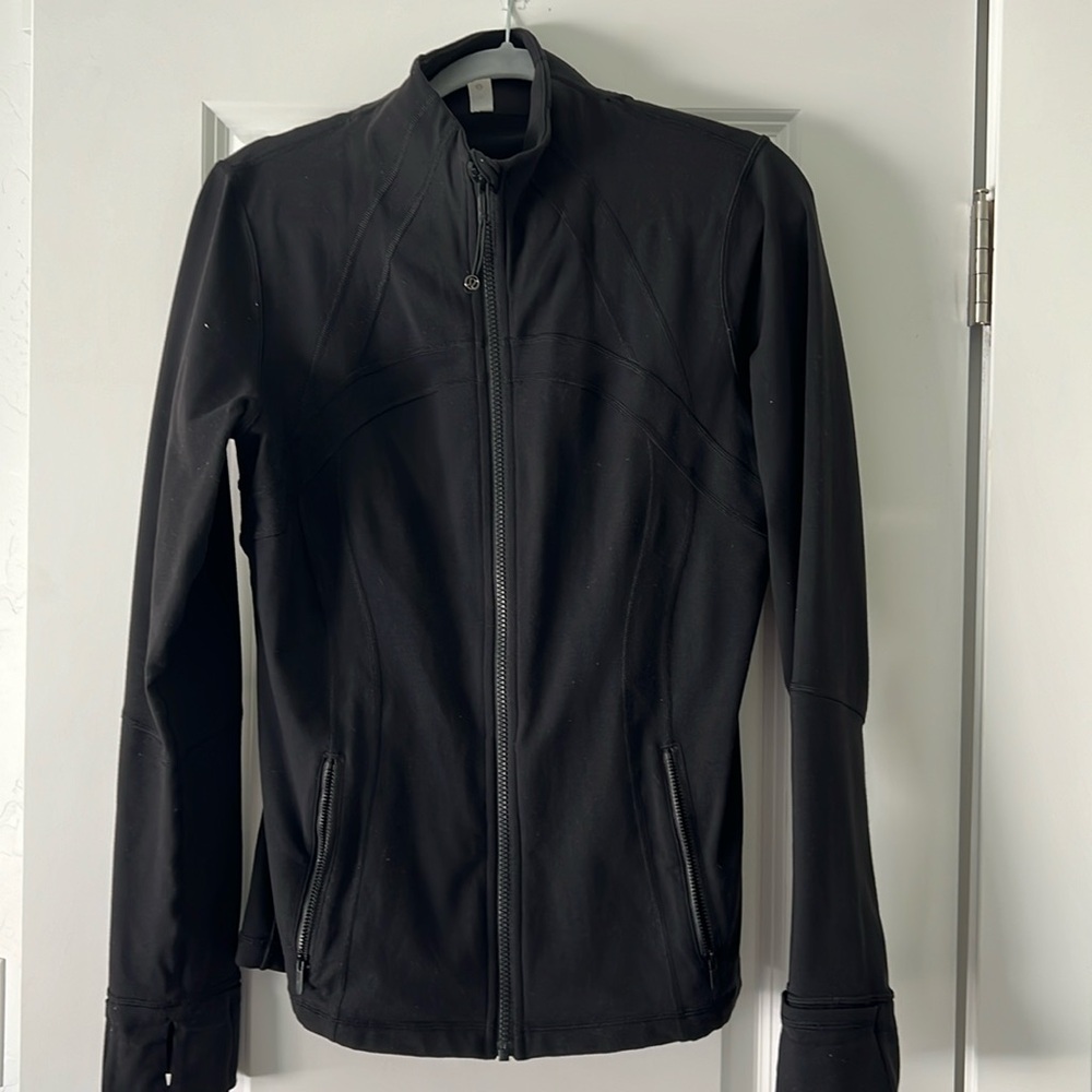 Lululemon define jacket~ black~ size 12
